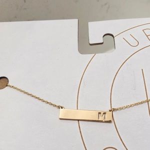 “M” Necklace